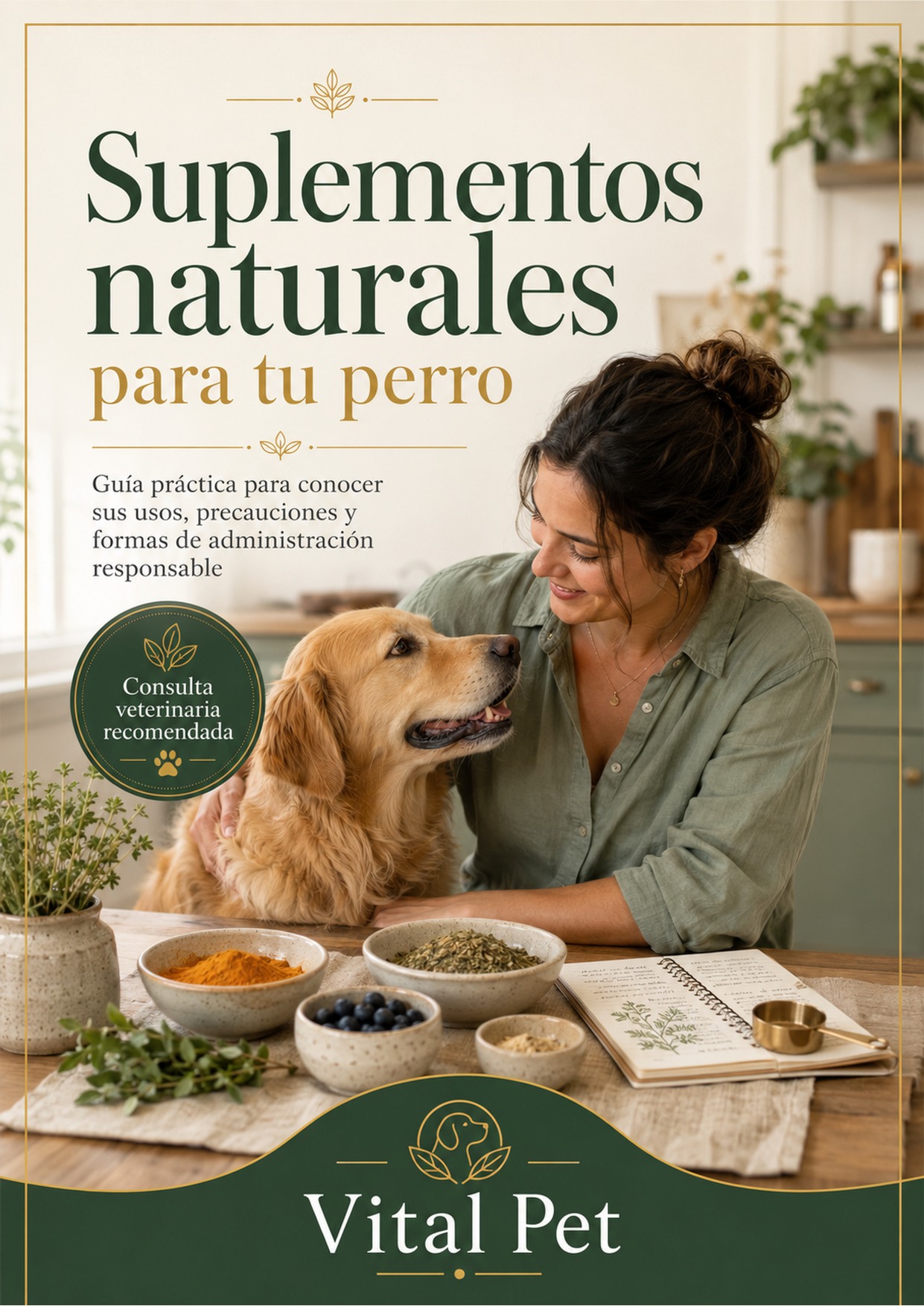 Portada de Suplementos Naturales para tu Perro